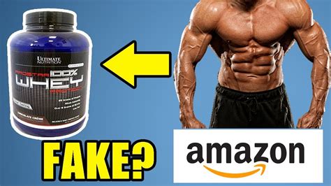 are protein sold on amazon fake